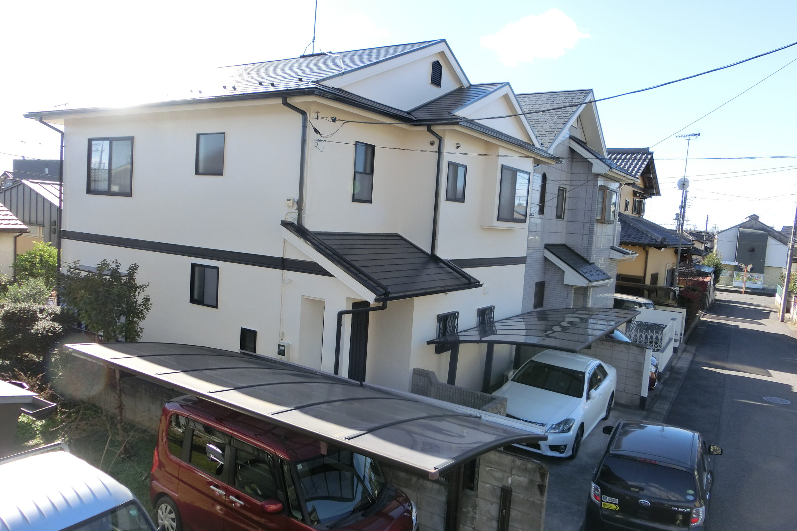 野木町　S様邸　屋根・外壁塗装工事