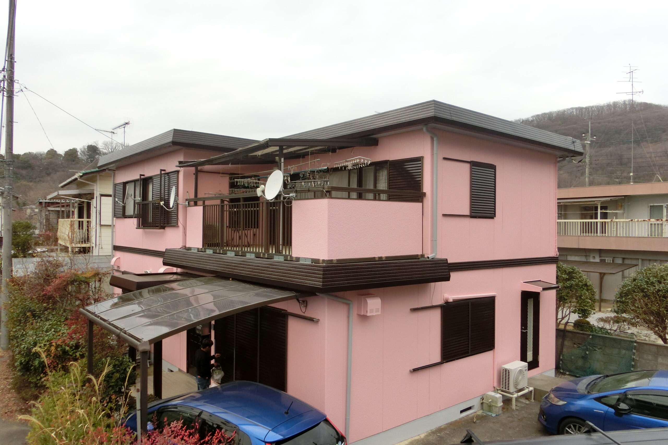 足利市　K様邸　屋根外壁塗装工事