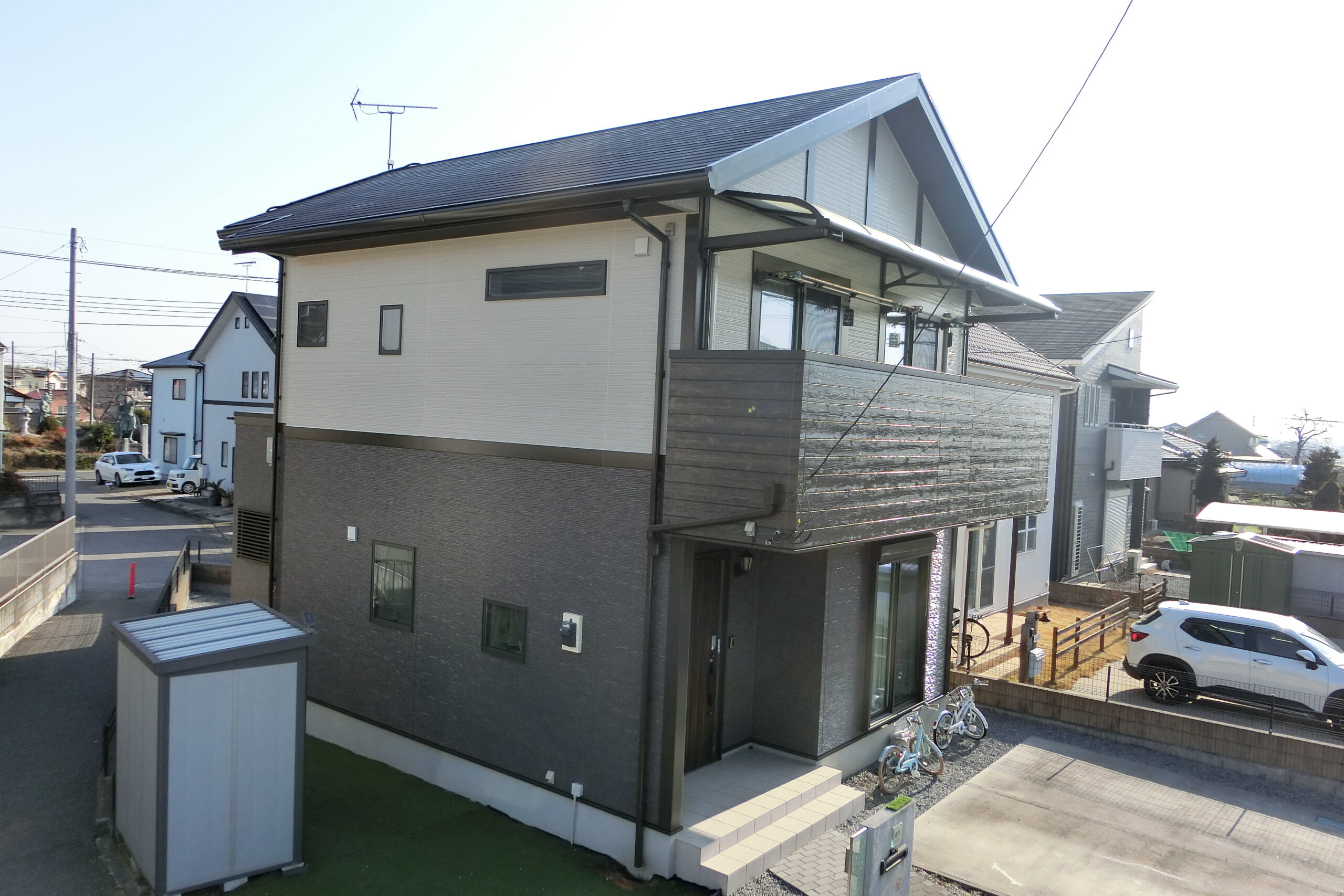 栃木市　A様邸　屋根外壁塗装工事