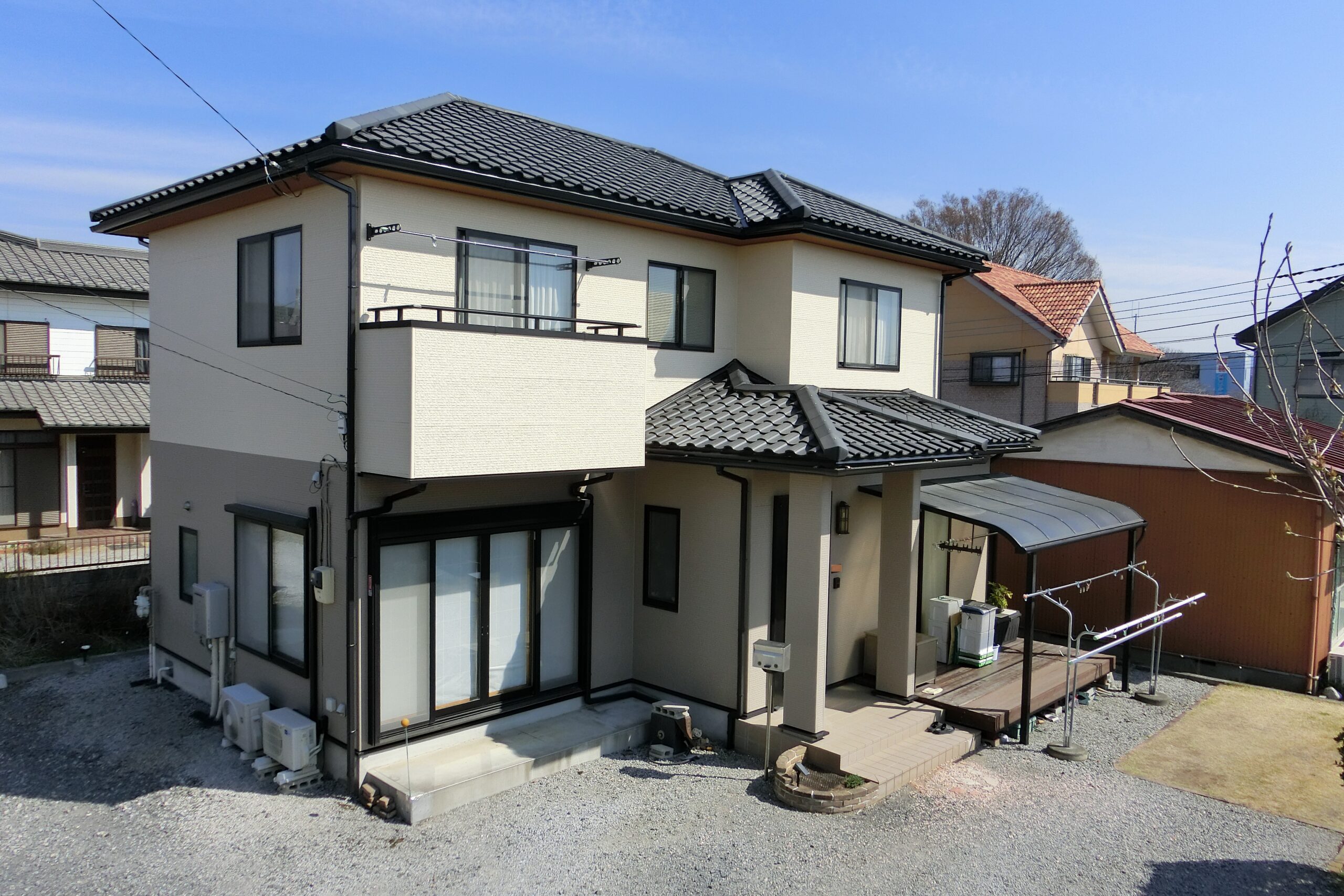 佐野市　F様邸　外壁塗装工事