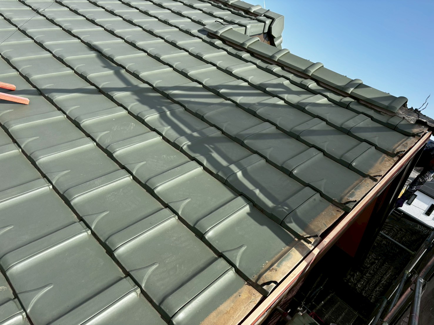 小山市　屋根工事(ｹﾗﾊﾞ釘浮き)